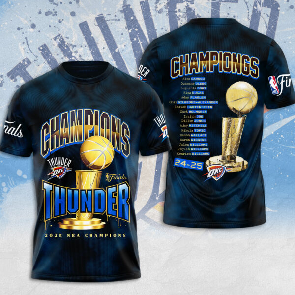 Oklahoma City Thunder 3D Apparel - MAITM 11776