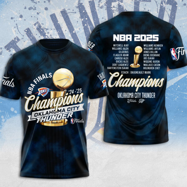 Oklahoma City Thunder 3D Apparel - MAITM 11779