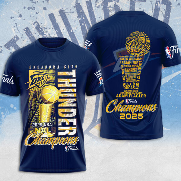 Oklahoma City Thunder 3D Apparel - MAITM 11797