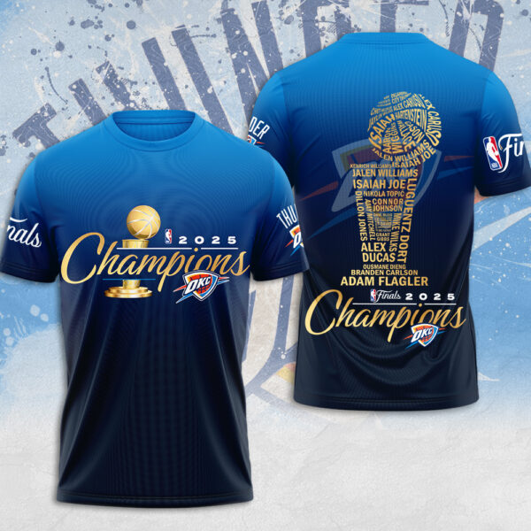 Oklahoma City Thunder 3D Apparel - MAITM 11800
