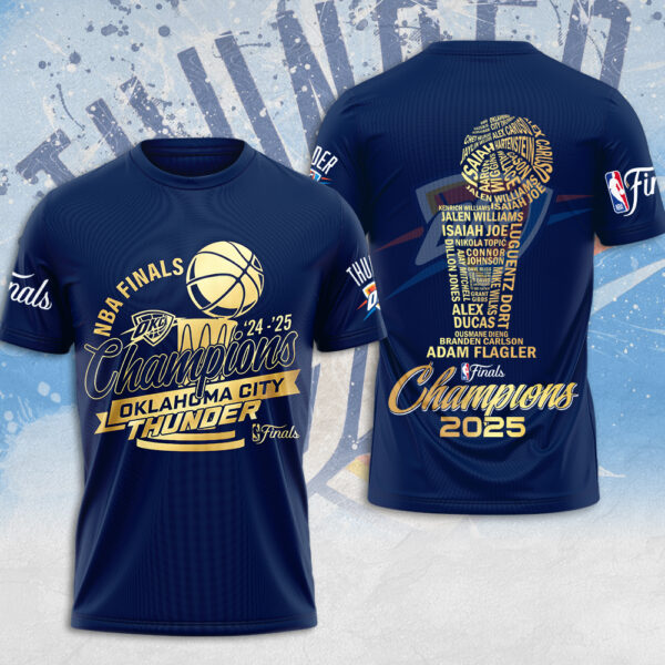 Oklahoma City Thunder 3D Apparel - MAITM 11802