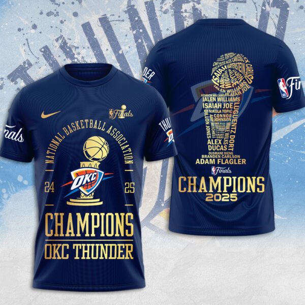 Oklahoma City Thunder 3D Apparel - MAITM 11803