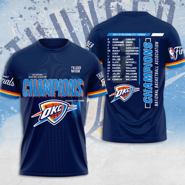 Oklahoma City Thunder 3D Apparel - MAITM 11820