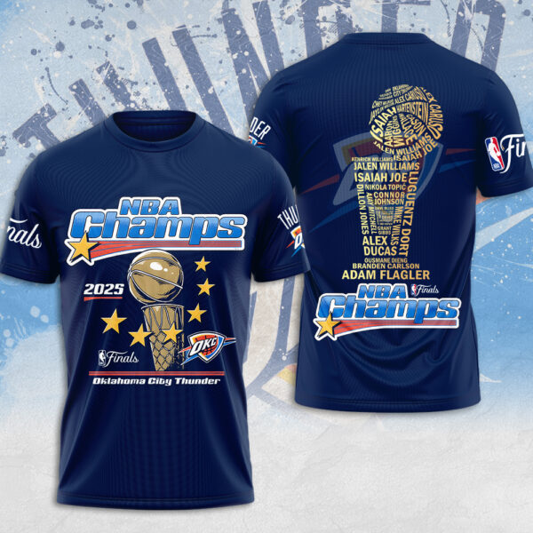 Oklahoma City Thunder 3D Apparel - MAITM 11829