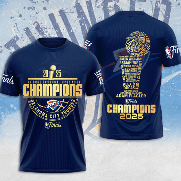 Oklahoma City Thunder 3D Apparel - MAITM 11838