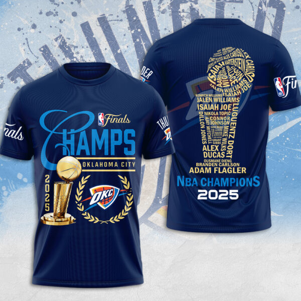 Oklahoma City Thunder 3D Apparel - MAITM 11839