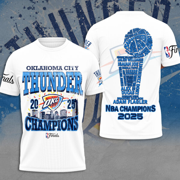 Oklahoma City Thunder 3D Apparel - MAITM 11840
