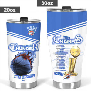 Oklahoma City Thunder Tumbler Cup - MAITM 11755