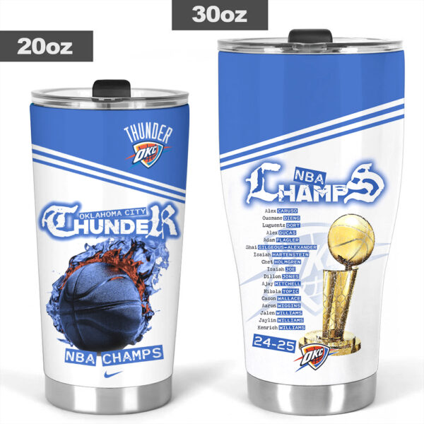 Oklahoma City Thunder Tumbler Cup - MAITM 11755
