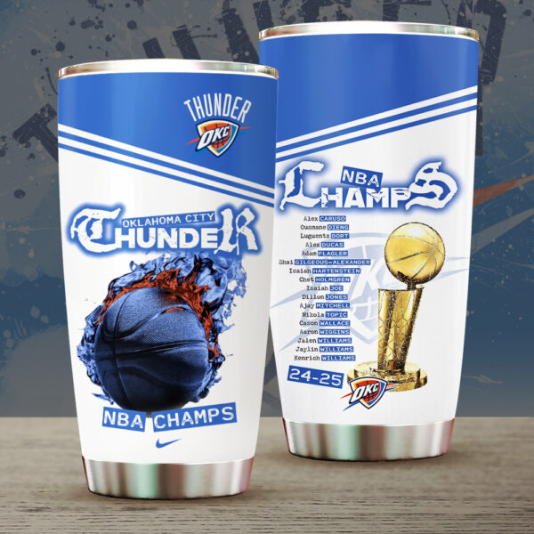Oklahoma City Thunder Tumbler Cup - MAITM 11755
