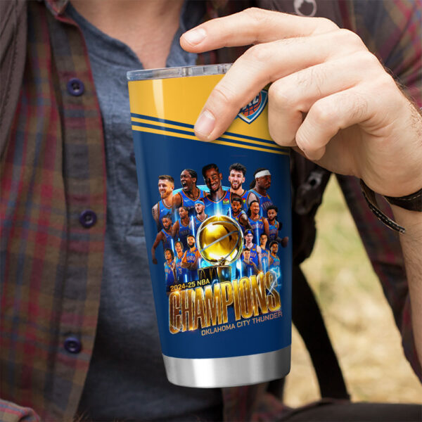 Oklahoma City Thunder Tumbler Cup - HOATT 11362