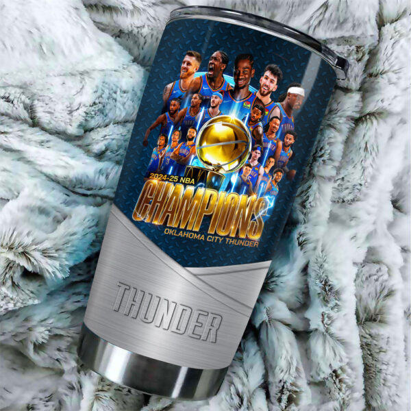 Personalized Oklahoma City Thunder Tumbler Cup - HOATT 11363