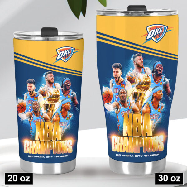 Oklahoma City Thunder Tumbler Cup - HOATT 11408