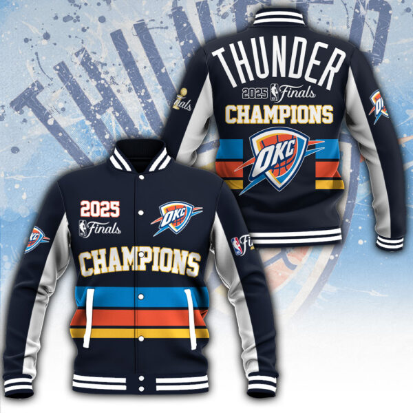 Oklahoma City Thunder Varsity Jacket - MAITM 11783