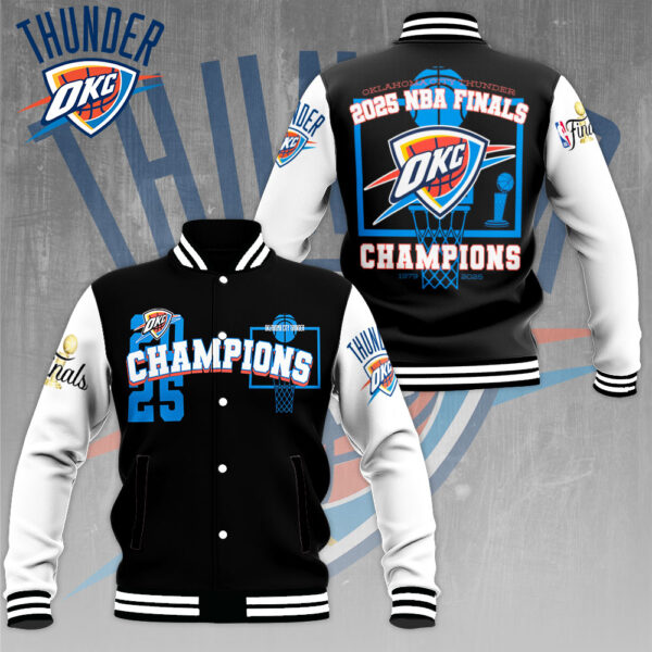 Oklahoma City Thunder Varsity Jacket - MAITM 11788