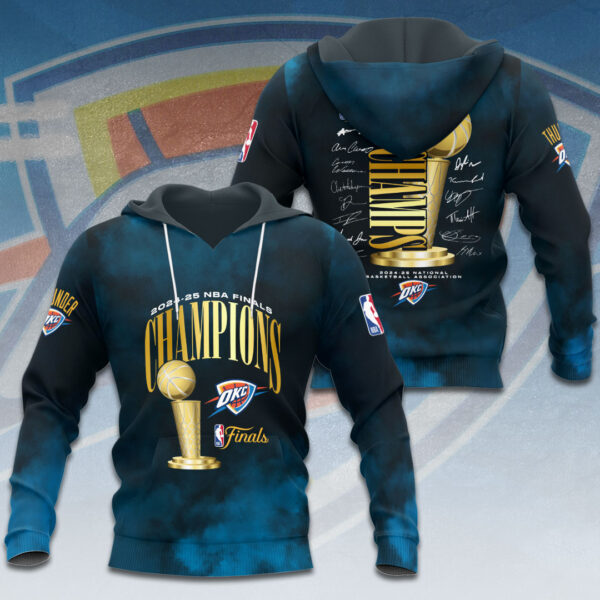 Oklahoma City Thunder 3D Apparel - HOATT 11360