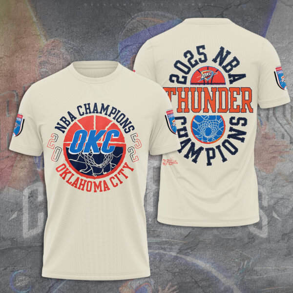 Oklahoma City Thunder 3D Apparel - TANTN 13940