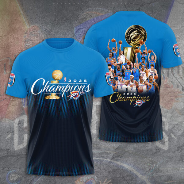 Oklahoma City Thunder 3D Apparel - TANTN 13950