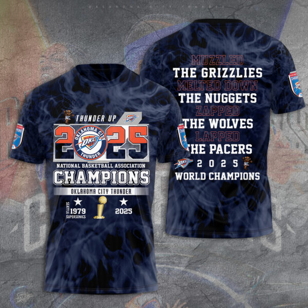 Oklahoma City Thunder 3D Apparel - TANTN 13985