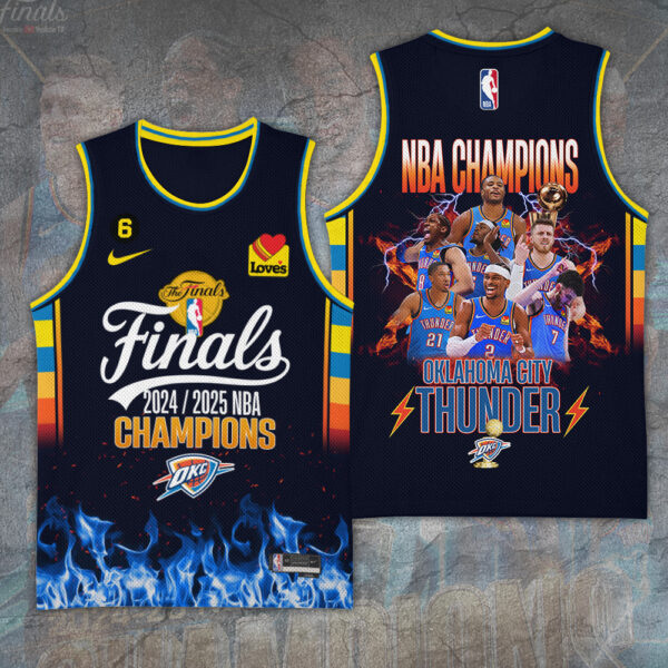 Oklahoma City Thunder Basketball Jersey - TANTN 13964