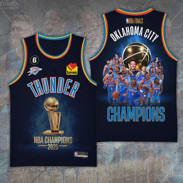 Oklahoma City Thunder Basketball Jersey - TANTN 13969