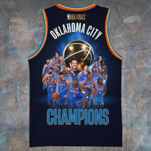 Oklahoma City Thunder Basketball Jersey - TANTN 13969