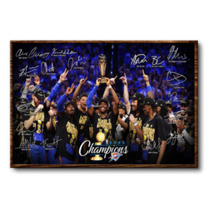 Oklahoma City Thunder Rectangle Canvas With Inner Frame - HOATT 11405