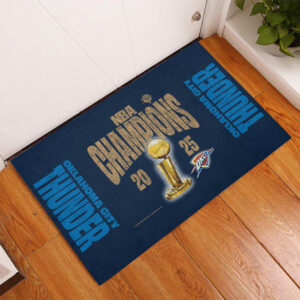 Oklahoma City Thunder Foldable Doormat - TANTN 13831