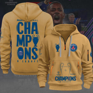 Paris Saint-Germain 2D Quarter Zip Hoodie - MAITM 11368