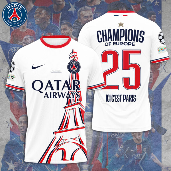 Paris Saint-Germain 3D Apparels - TANTN 13325