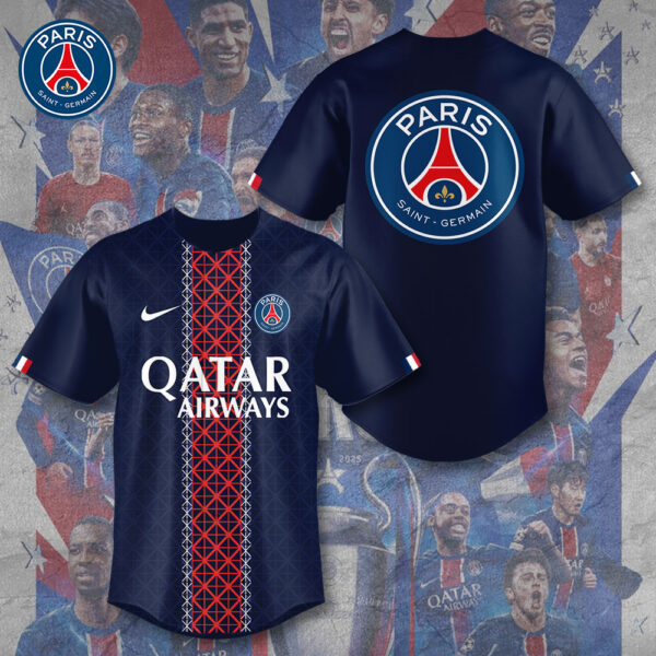 Paris Saint-Germain Baseball Jersey - TANTN 13629