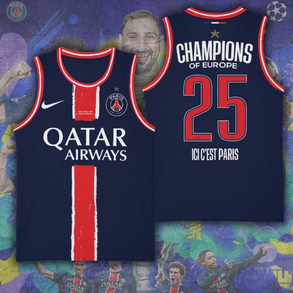 Paris Saint-Germain Basketball Jersey - TANTN 13812