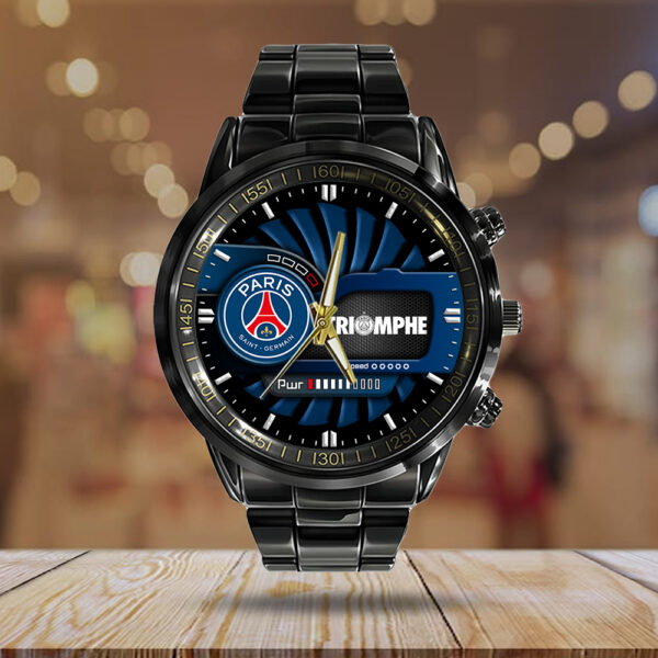 Paris Saint-Germain Black Stainless Steel Watch - TANTN 13283