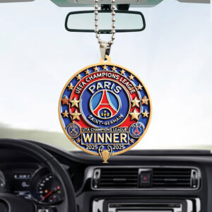 Paris Saint-Germain Custom Shape 2-sided Acrylic Car Ornament - TANTN 13403