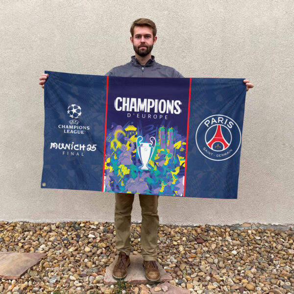 Paris Saint-Germain 3D House Flag - TANTN 13254