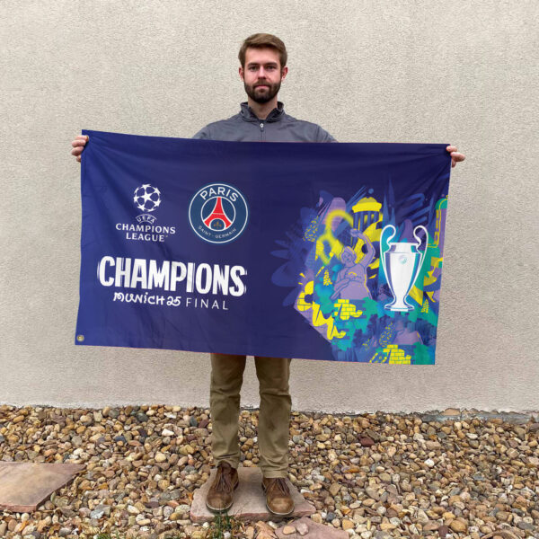 Paris Saint-Germain 3D House Flag - TANTN 13257