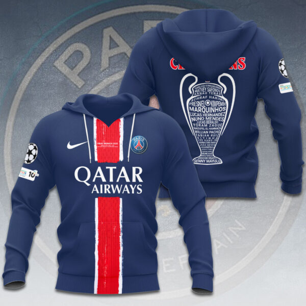 Paris Saint-Germain 3D Apparels - HOATT 10972