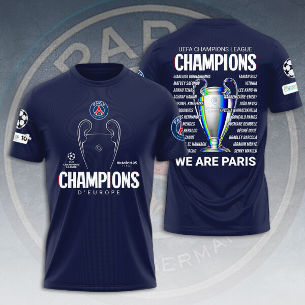Paris Saint-Germain 3D Apparels - HOATT 10967