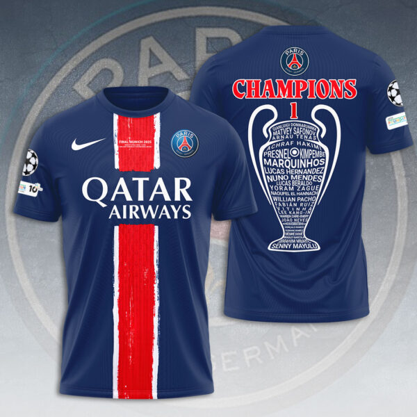 Paris Saint-Germain 3D Apparels - HOATT 10972