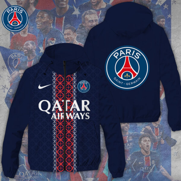 Paris Saint-Germain 3D Windbreaker Jacket - TANTN 13631