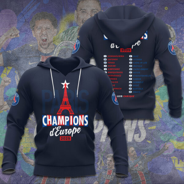 Paris Saint-Germain 3D Apparel - TANTN 13376