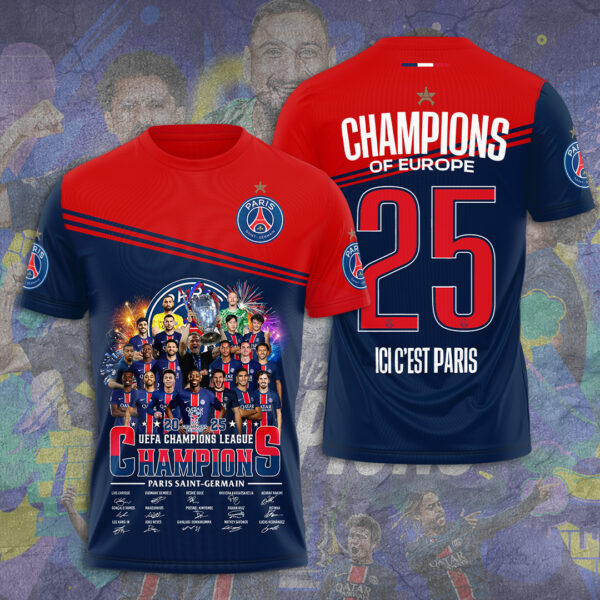 Paris Saint-Germain 3D Apparel - TANTN 13378