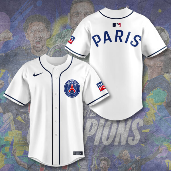 Paris Saint-Germain Baseball Jersey - TANTN 13538
