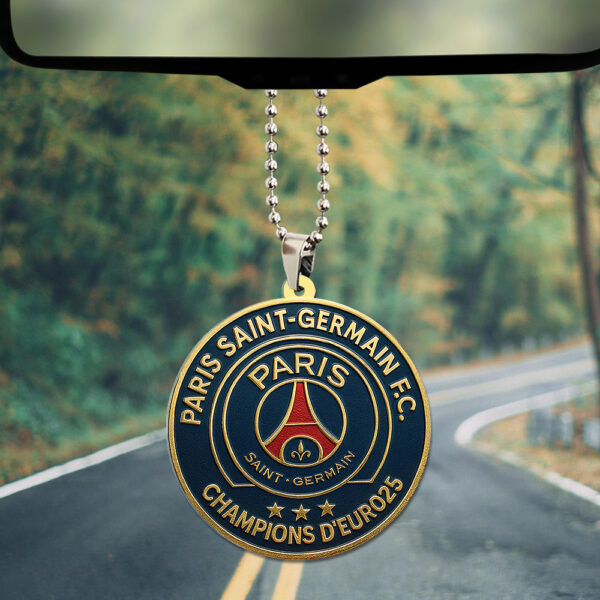 Paris Saint-Germain Custom shape 2-sided Acrylic Car Ornament - TANTN 13405