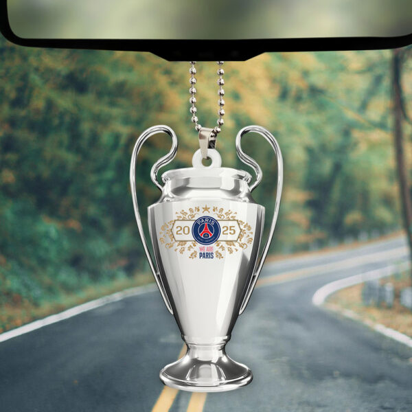 Paris Saint-Germain Custom shape 2-sided Acrylic Car Ornament - MAITM 11357