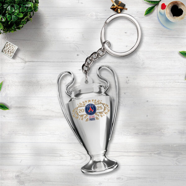 Paris Saint-Germain Custom Shape 2-sided Keychain - MAITM 11356