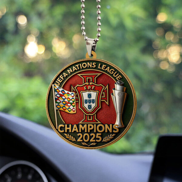 Portugal National Football Team Custom shape 2-sided Acrylic Car Ornament - TANTN 13504