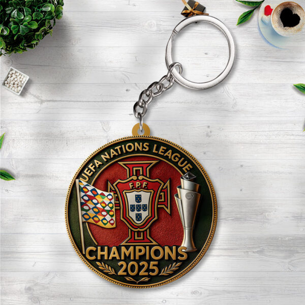 Portugal National Football Team Custom Shape 2-sided Keychain - TANTN 13505