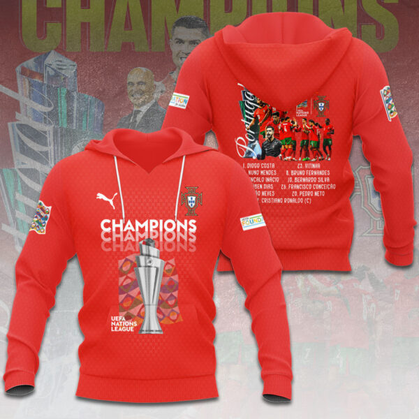 Portugal National Football Team 3D Apparel - HOATT 11137