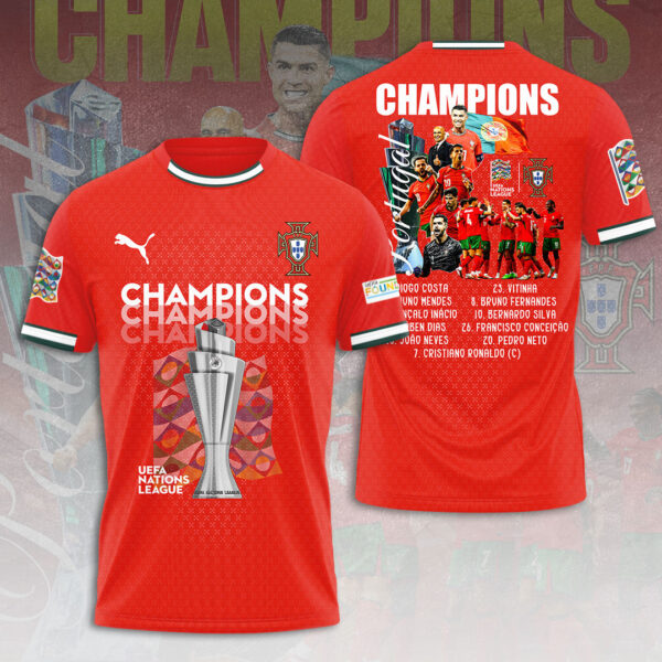 Portugal National Football Team 3D Apparel - HOATT 11137